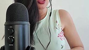 Watch me brush long hair into wet pussy asmr!