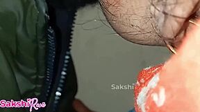 DESI STEPMOM PUSSY PEEING CAUGHT BY STEPSON LEADS TO BIG TITS FUCK