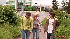 young bisexual teens mmf 3some petite blonde group fun