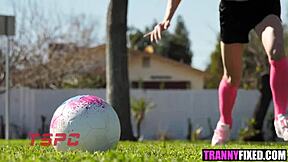 Korra Del Rio dominates in transsexual hardcore scene 2