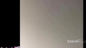 DESI STEPMOM PUSSY PEEING CAUGHT BY STEPSON LEADS TO BIG TITS FUCK