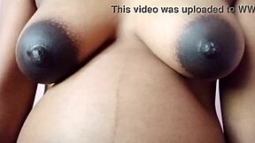 pregnant bride's married boobs look so tempting  