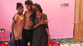 Hanif Pounds Mst Sumona and Popy Khatun in First-Time Desi Threesome Frenzy