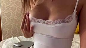 hey my lover sent this video of her in beautiful underwear