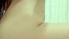 Jerking off quick in the shower