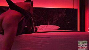 check out this mexicana cosplay black spider woman fucking