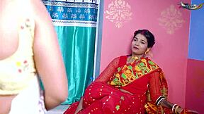 Groom fucks daughter-in-law and wife together in full taboo movie!