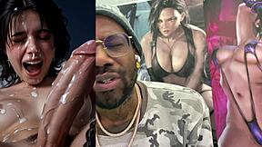 Freckled Trans Teen Cums Hard from Accidental Boner