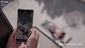 rossa vaxx takes stepbro's anal creampie then snaps pic to ex