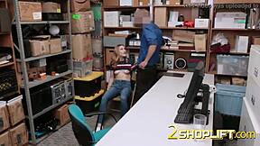 kinky petite pornstar kasey miller bends over for massive bwc doggystyle in office reality
