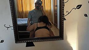 mi vecina latina gorda quiere mi CREAMPIE loco ella dice su novio no la folla 😩💦🤰