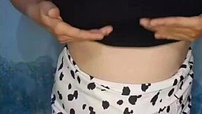 village girl sends teasing photos in traditional dress to her boyfriend