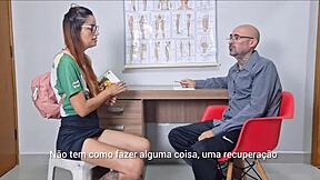 aluna gets FODED hard by professor inside college directors office