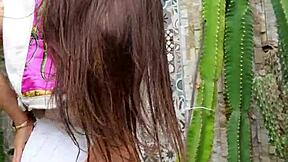 you seeing this sexy public jeans flash outside?