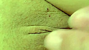 she let this virgin grope her wet shaved pussy for christmas