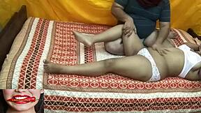 indian teen gets rough pussy pounding... cum deep inside to knock her up pregnant style