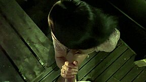 Cheating GF Swallows Cum After Campsite Quickie Doggystyle