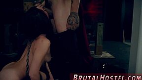 Skinny Blonde Teen Aidra Fox and Kharlie Stone in Extreme Domination