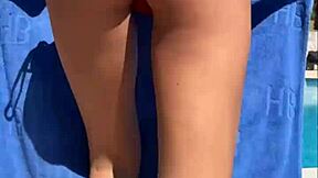 wanna see this yoga teen swallow after risky outdoor deepthroat?