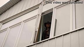 Sage Hunter Begs Ghoul for Rough Outdoor Fuck and Facial Cumshot Cosplay