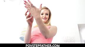 POV Stepfather Pappy Pounds Hot Stepdaughter Lanna Carter Hard