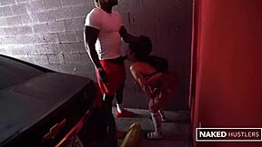naughty latina sorority slut with big booty gets fucked by huge black cock from florida linebacker
