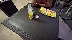 Colombiana Begs for Big Cock Creampie in Public Bathroom!