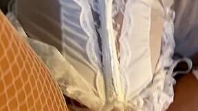 perfect goth ass bent over for doggy pounding! 🍑🔥😈 college couple goes wild