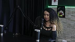 charlottye's hottest moments with raphaela savanah in sheer red lingerie toys