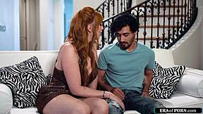 stepmom curving over to teach stepson real pussy pounding?