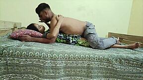 indian wife's sultry late-night bedroom tease