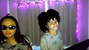 dancin' to funk playlist with my crossdressing bro before fuckin' his big ass