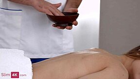 Baby Doll Gets Bent Over Anal After Massage!