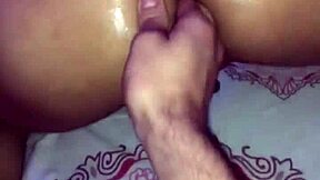 Hey, check out my curvy sister-in-law's huge ass taking rough anal POV for her first time