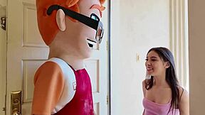 petite eva generosi sucks cock rides to facial cumshot