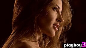 stunning russian teen taya vais poses in black lingerie