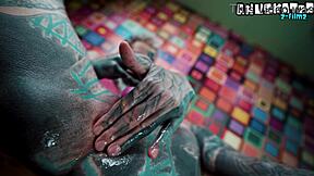 Pink Corset Anal Slut Toy Squirting