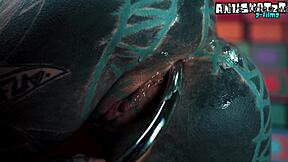 Pink Corset Anal Slut Toy Squirting