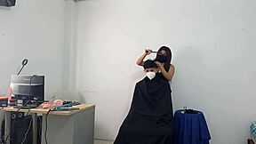 stylist tempts shy guy but he skips sex on first try