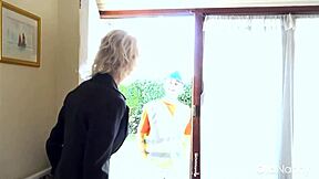 British Mature Jacy Solves Problems Licking Young Pussy Hardcore