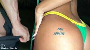 brazilian teen joice crazy worships bbc deepthroating gagging rough! 🍑🍆💦 perfect ass interracial pounding