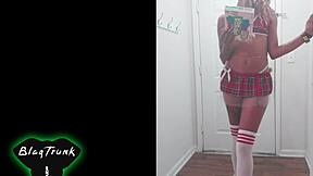 omg roommate's ebony slut gags deep on bbc in dorm!