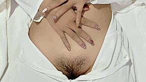 A BEAUTIFUL VIETNAMESE LADY IN TRADITIONAL ATTIRE OUTDOOR HANDJOB ORGASM