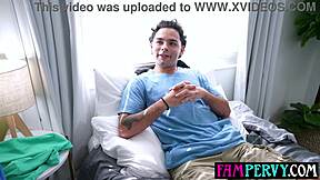 Showering Stepsis Catches Peeping Stepbro Fucks Her POV