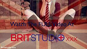 british college slut's first footjob joi flashing panties?