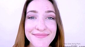 you gonna fuck this high-fashion brunette at her audition?