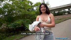 Grade A Tourist Cheats On Boyfriend First Time Publicly!