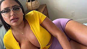 busty latina stepsis gives hot business lessons 😍 zoey foxx rides scott stark hard 🔥