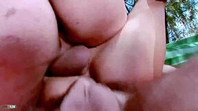 our outdoor orgy rocked with double dp creampies