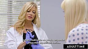 kenzie reeves squirts all over her milf doc's face